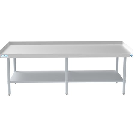 KOOLMORE 16 Gauge Stainless Steel Commercial Equipment Stand -30" X 72" Heavy Duty Griddle Stand w/Undershelf EQT-163072